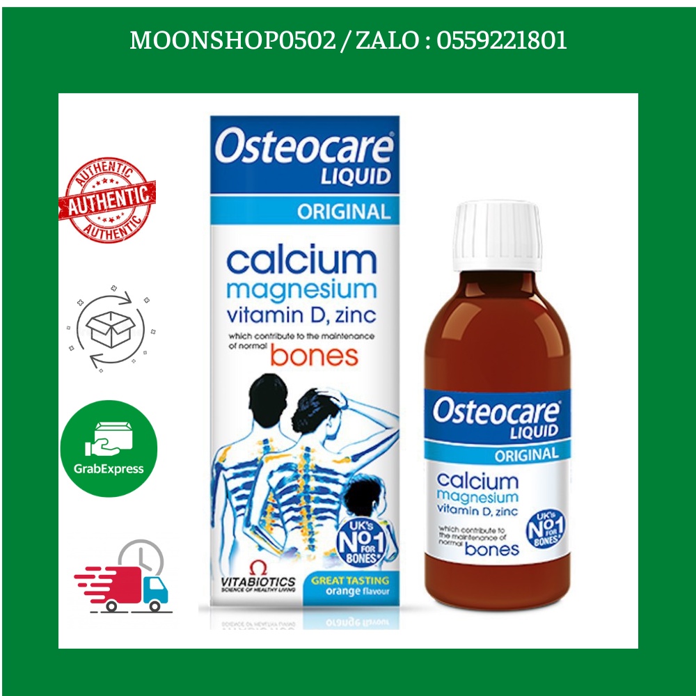 Calcium Water For Children From 3 Years Old, Calcium Osteocare Liquid