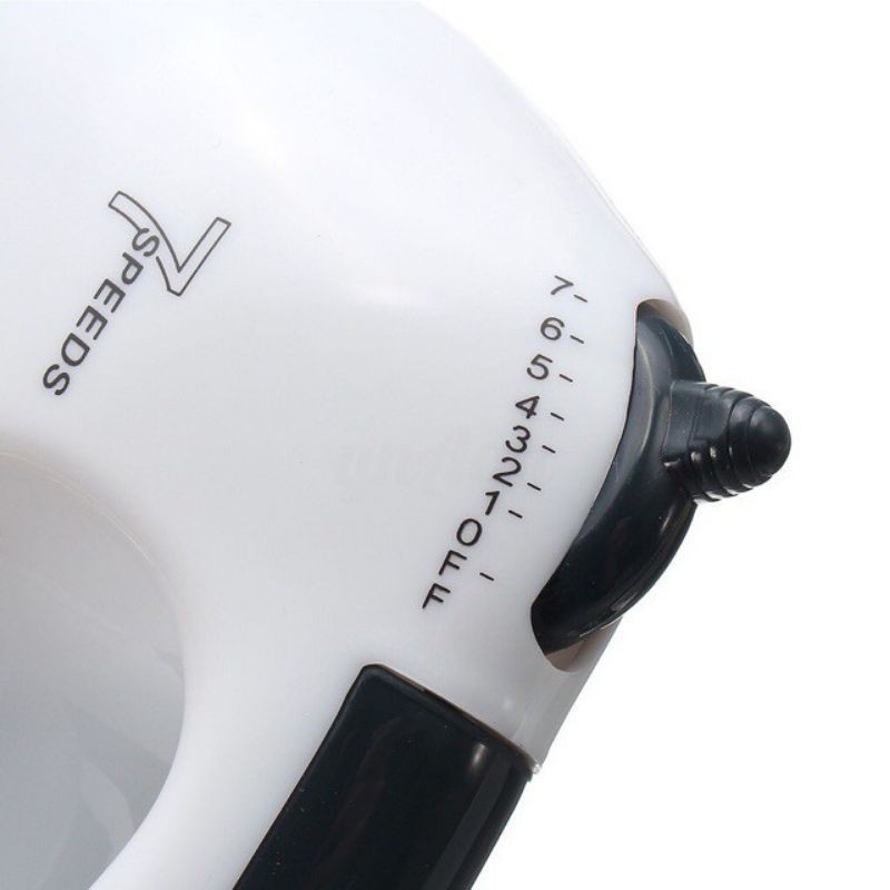 CQW Hand Mixer 7 Speed Electric Mixer with Stand and Stainless Bowl - Image 6