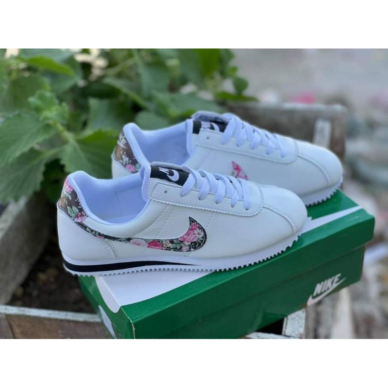 floral cortez shoes