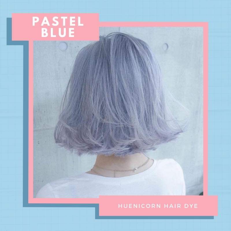 Huenicorn Hair Dye Pastel Blue Shopee Philippines