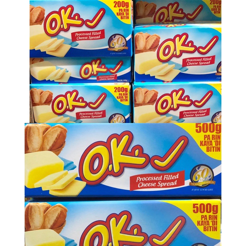 Cheese Ok Brand 200g and 500g Shopee Philippines