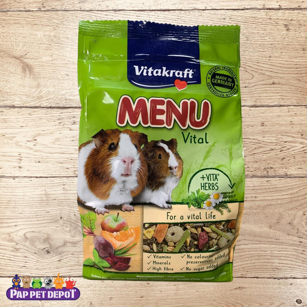 Vitakraft Menu Vital Guinea Pig Food Shopee Philippines