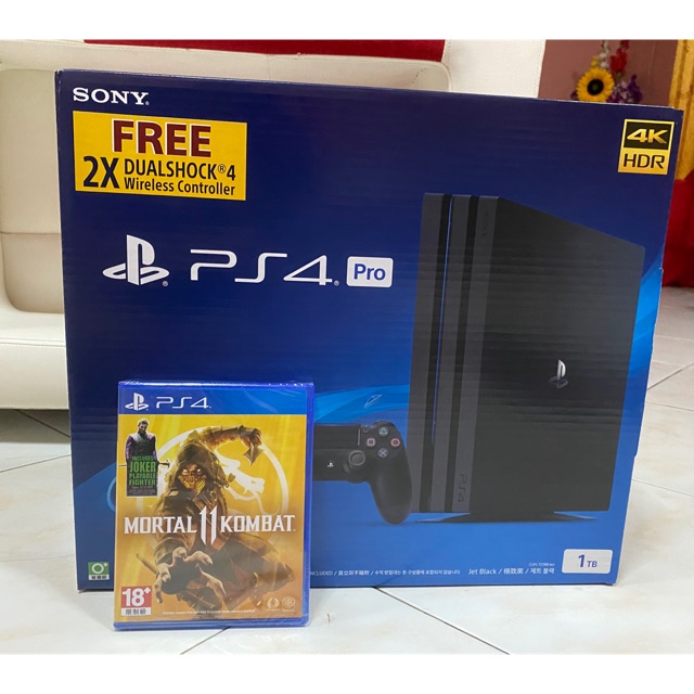 ps4 pro mortal kombat 11