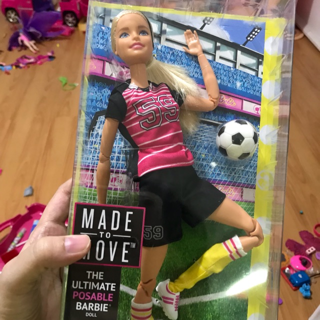 barbie soccer ball
