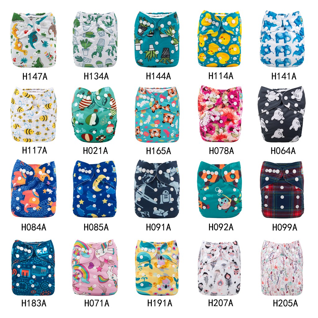 alva baby newborn cloth diapers