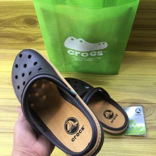 wooden crocs