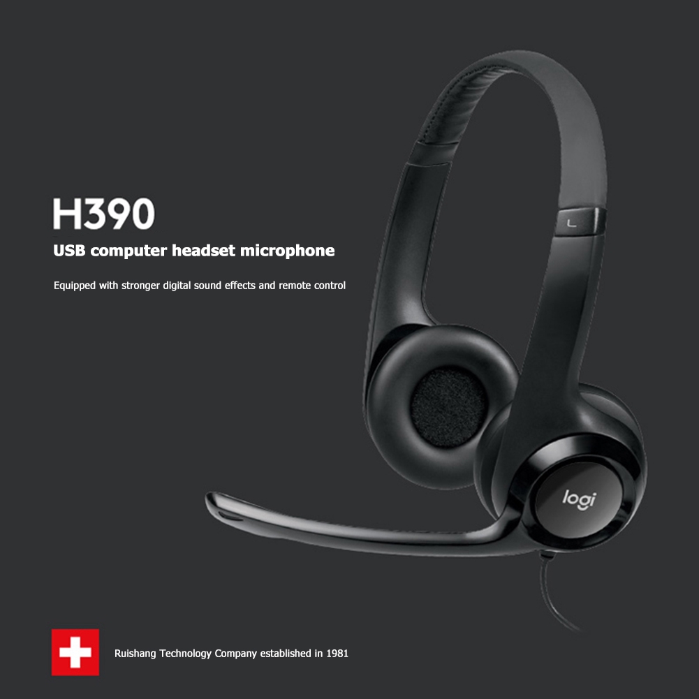 h390 usb computer headset manual