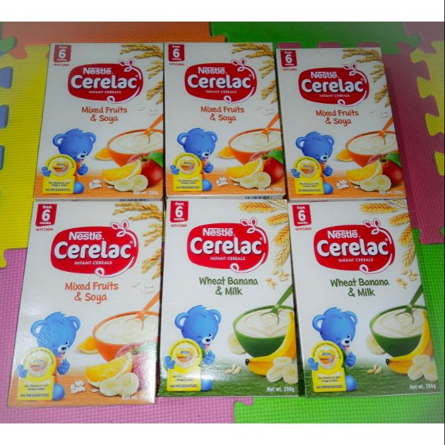 cerelac flavors 6 months
