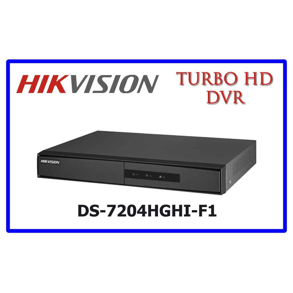 Ctm Hikvision Ds 74hghi F1 H 264 1080l 4 Channel 1 Sata Turbo Hdtvi Cctv Dvr Shopee Philippines