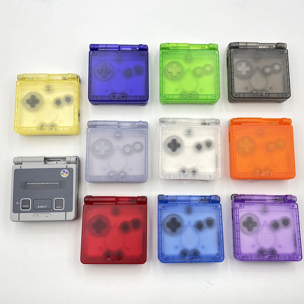 Replacement Shell Case For Nintendo Gba Sp Transparent Case Came Console Housing Case Cover For Gameboy Advance Sp Shopee Philippines