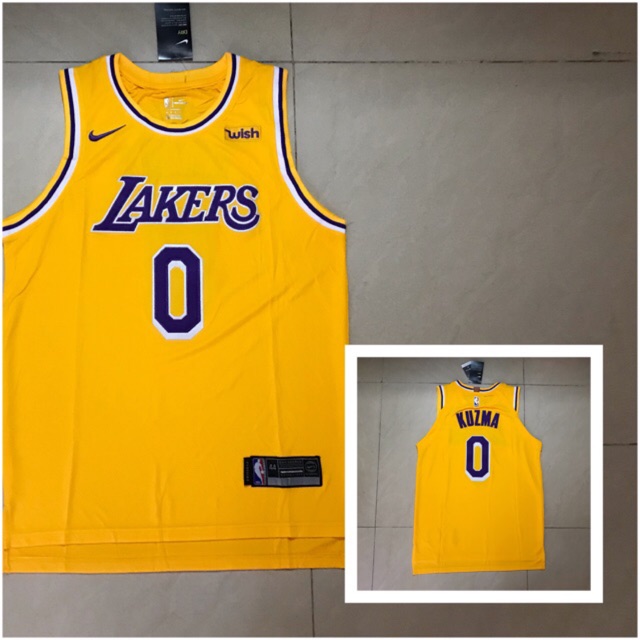 kyle kuzma jersey yellow