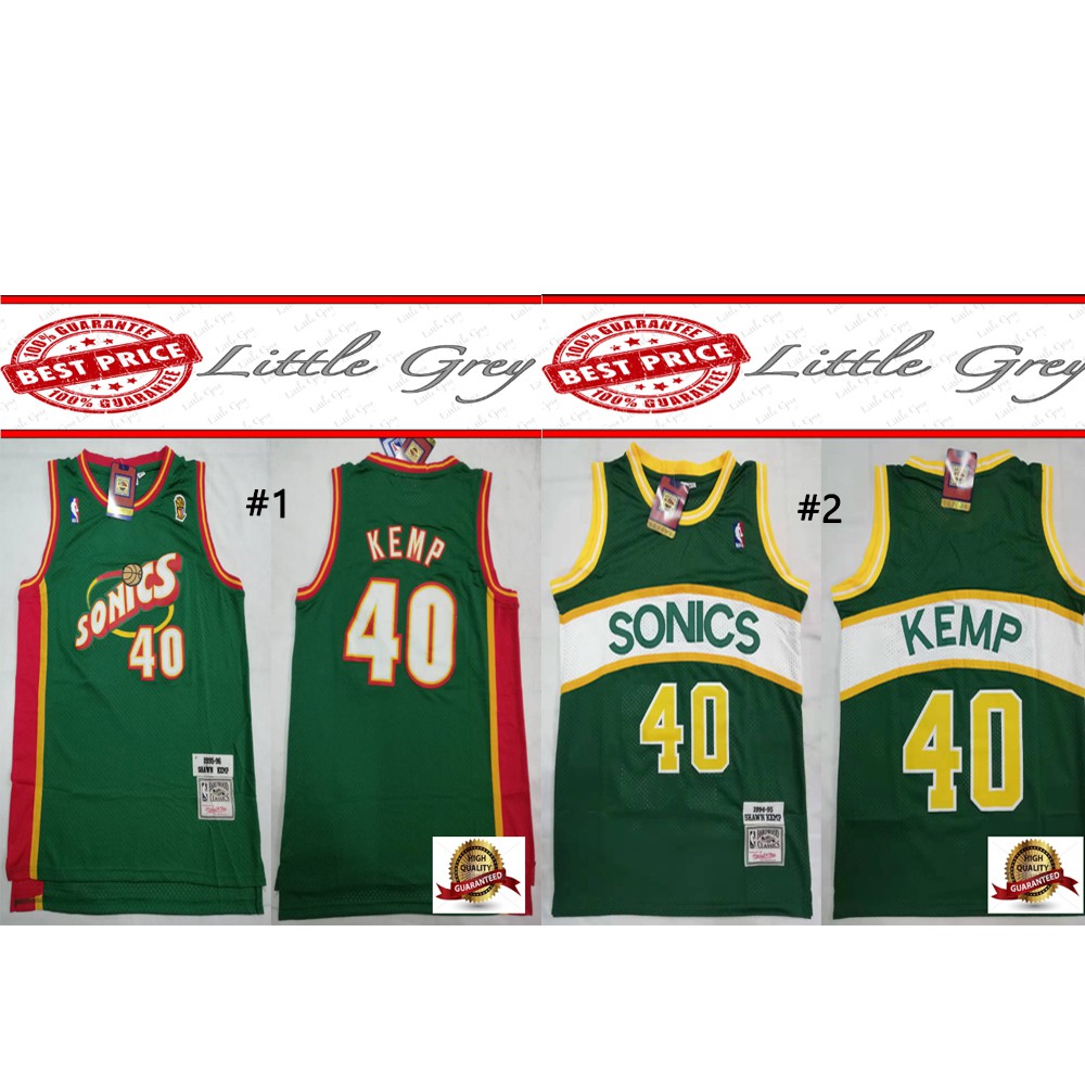 sonics 40 jersey