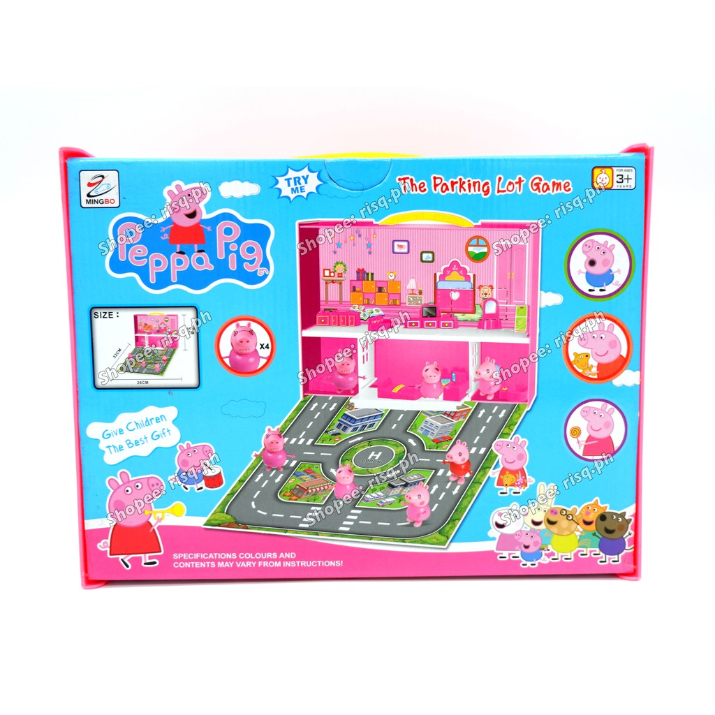 peppa pig garage playset