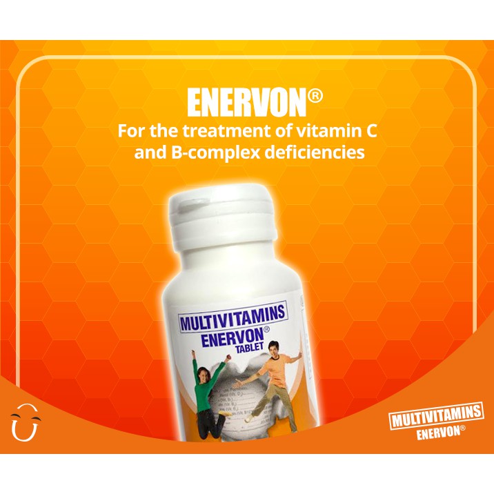 ENERVON MULTIVITAMINS TABLET 30tabs/bottle Shopee Philippines