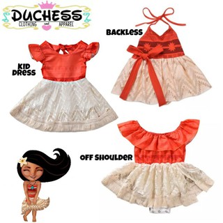 Xzq Toddler Baby Girl Kid Moana Costume Polynesian Fancy Shopee Philippines