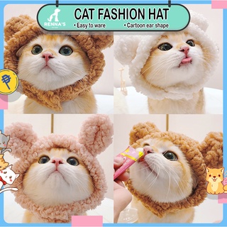 Renna's Cat Hat Soft Cotton Pet Hat Cat Costume For Cats Dog Hat Pet Costume Cat Clothes For Cats