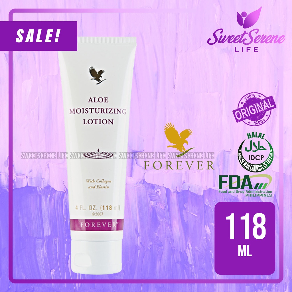 Forever Living Aloe Moisturizing Lotion With Collagen And Elastin 118ml Shopee Philippines