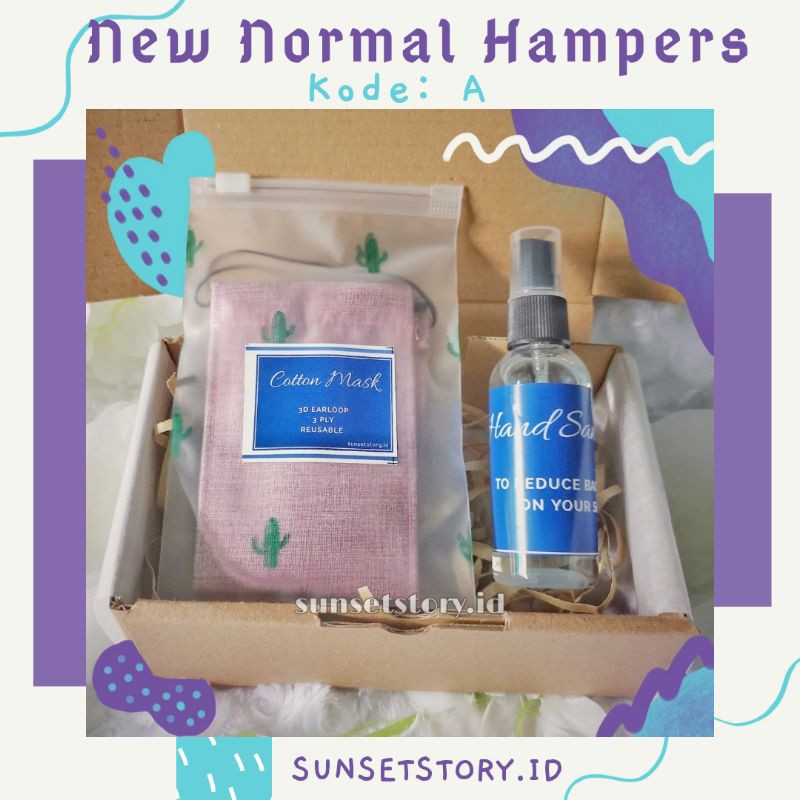  Souvenir New Normal  Kit Hampers Wedding Birthday 