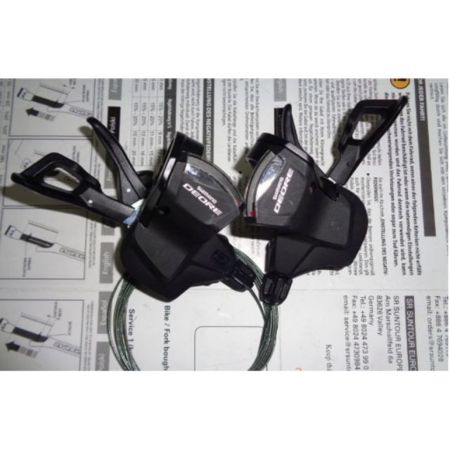 shimano deore shifters 10 speed