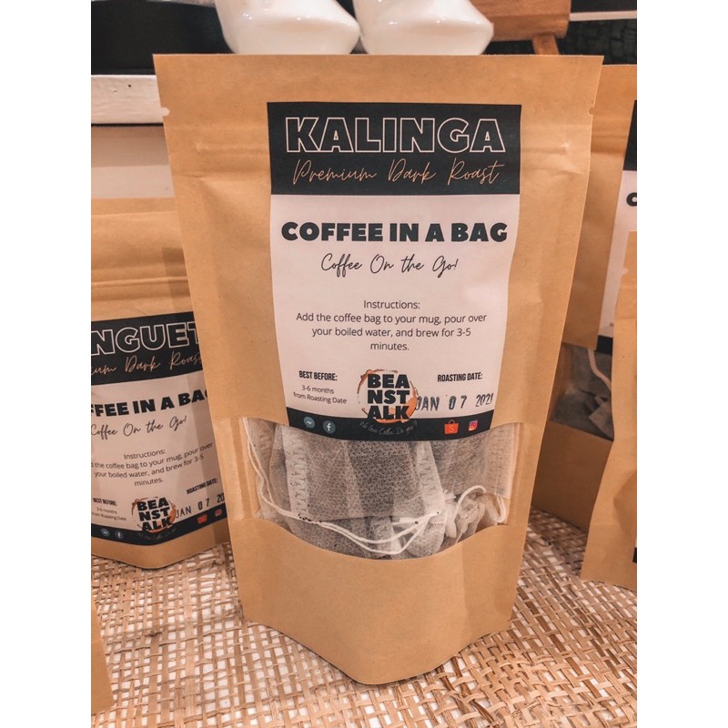 COFFEE IN A BAG (TEA BAG COFFEE ON THE GO) Shopee Philippines