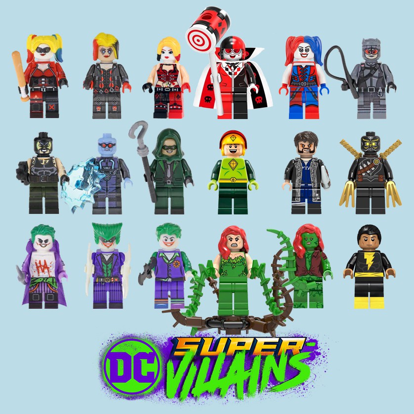 dc super villains action figures
