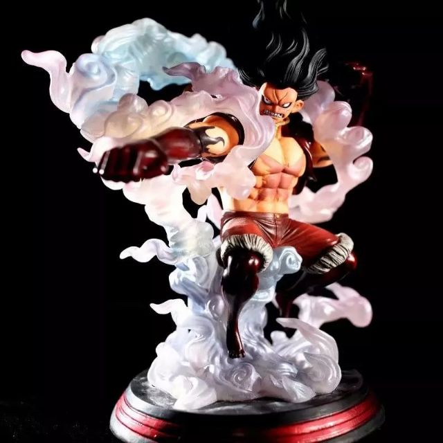 Collectibles Megahouse One Piece P O P Pop Genuine Monkey D Luffy Gear 4 Snakeman Figure Collectibles Art Fo