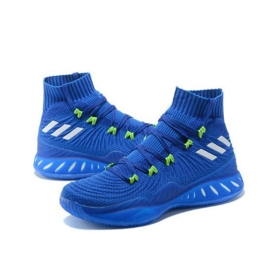 all blue basketball shoes