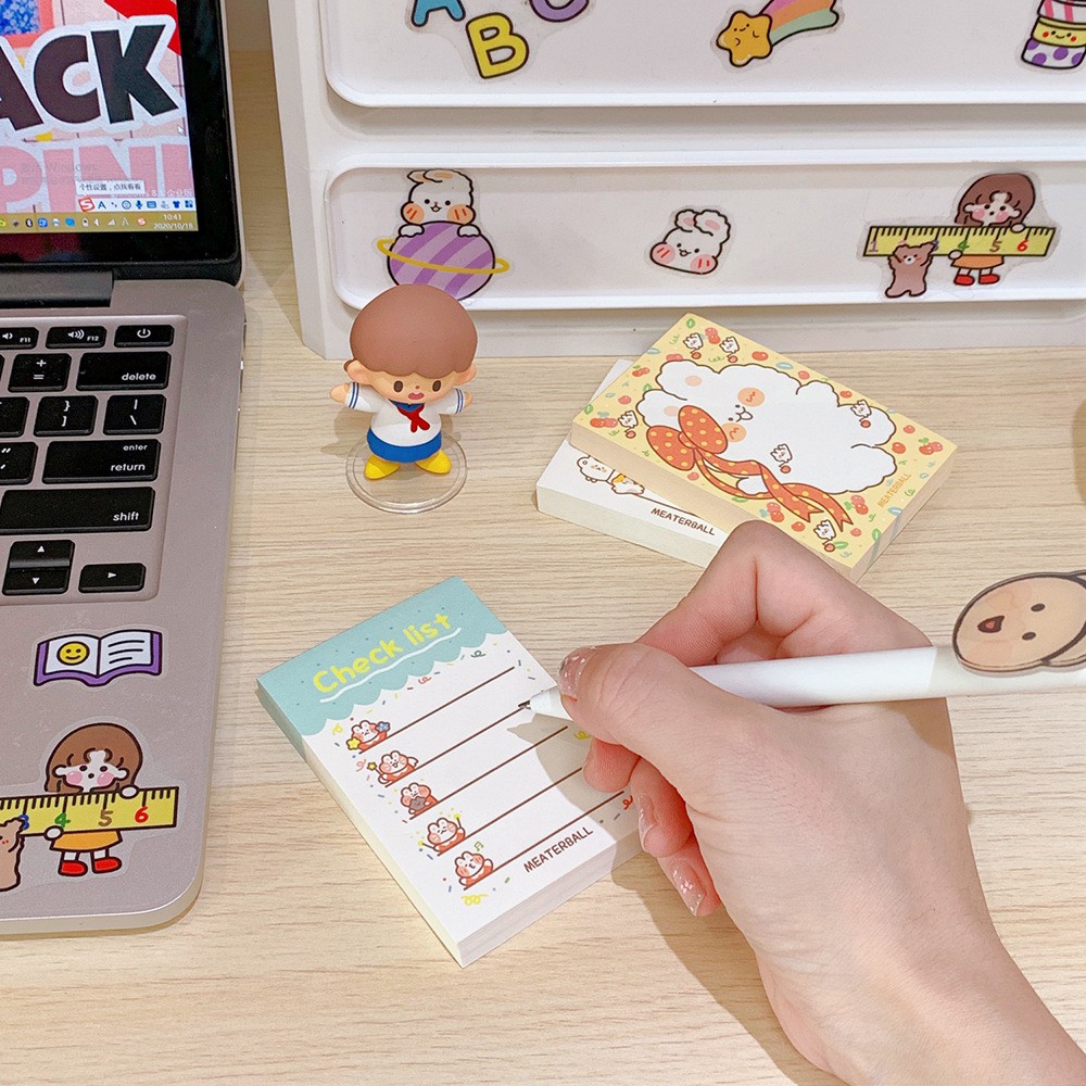 Cute Korean Cartoon Sticky Notes1 | BeeCost