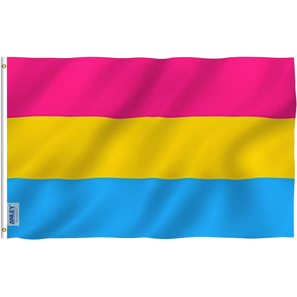 Anley Fly Breeze Pansexual Pride Flag Omnisexual Lgbt Flags Polyester 5305