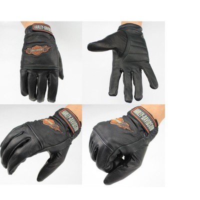 harley davidson leather riding gloves