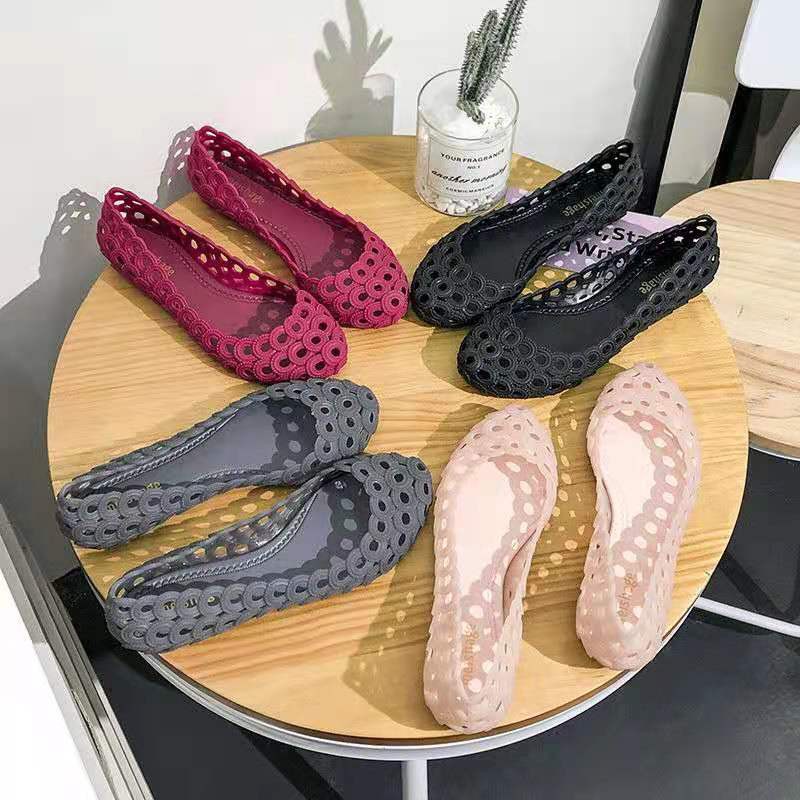 rubber jelly shoes