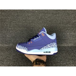 retro 3 purple