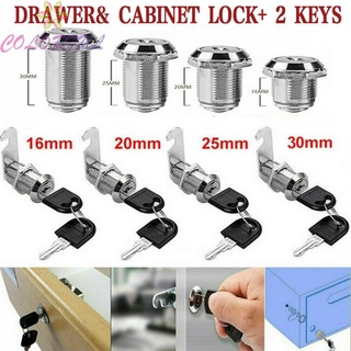16/20/25/30mm Cam Lock Arcade Machine Door Cabinet Toolbox Drawer with2 Keys MA 