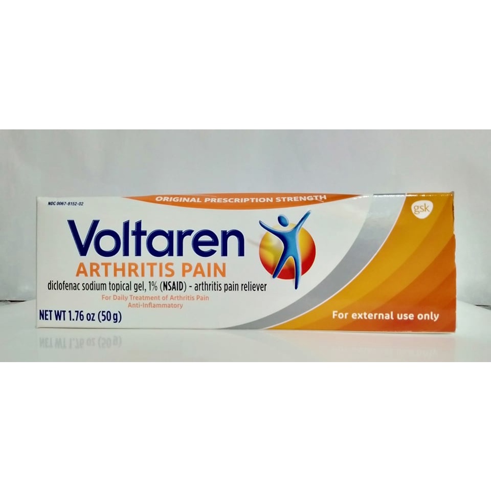 Voltaren Arthritis Pain Gel 50g | Shopee Philippines