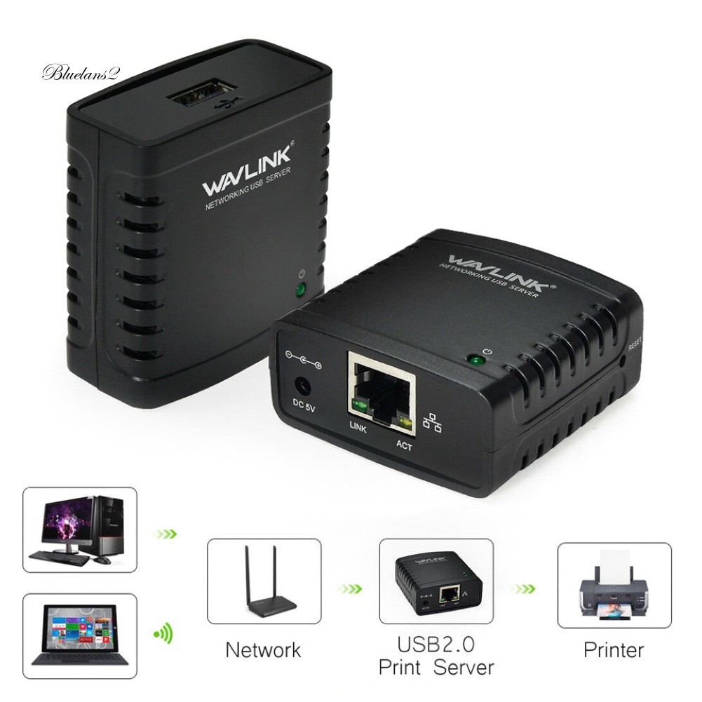 usb to lan printer