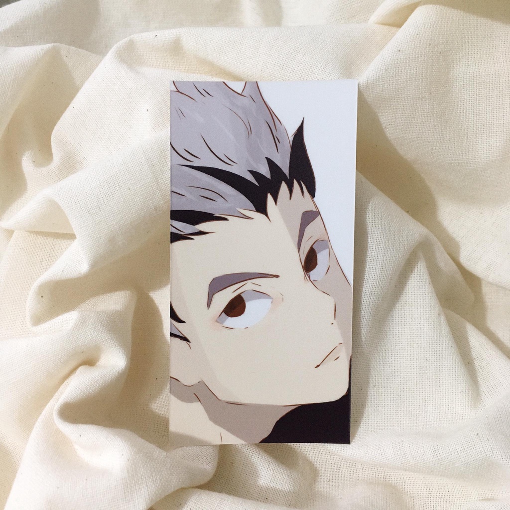 bokuto koutarou haikyuu mini print bookmark shopee philippines