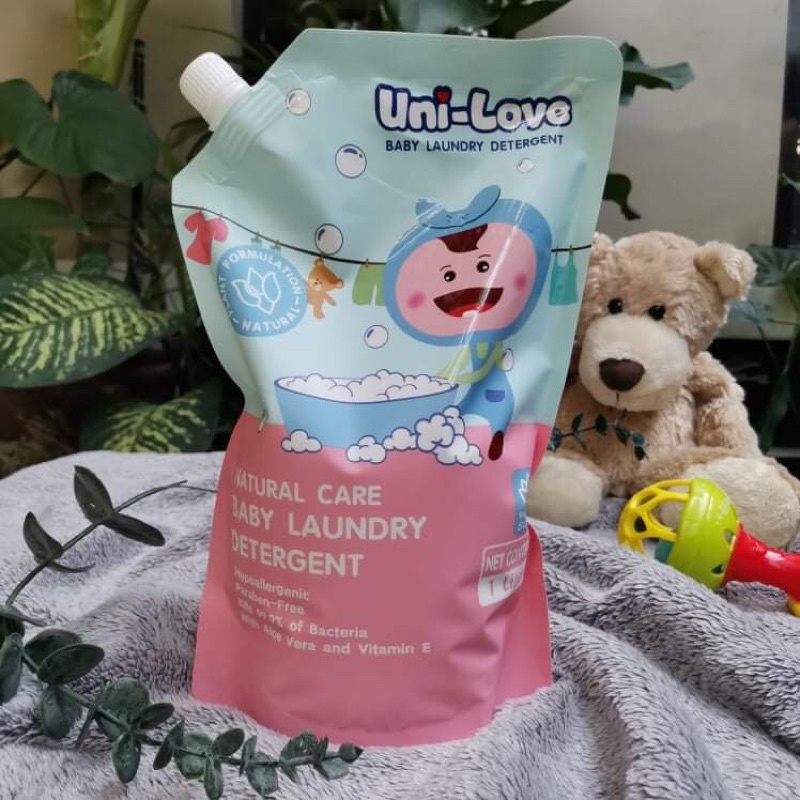 UniLove Baby Laundry Detergent 1L (Powder Scent) Shopee Philippines