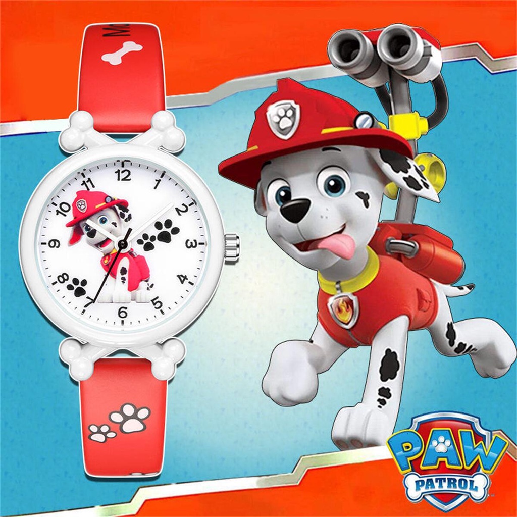 PAW Patrol Watch Cute Belt Kids Quartz Watch Cute Cartoon Watch for