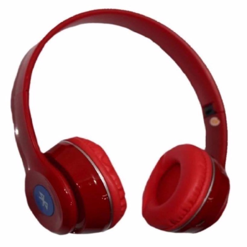 Bluetooth Stereo Headphone (Blue/Red/White) | Shopee Philippines