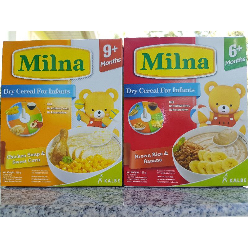 Milna Baby Cereal 120 G Shopee Philippines