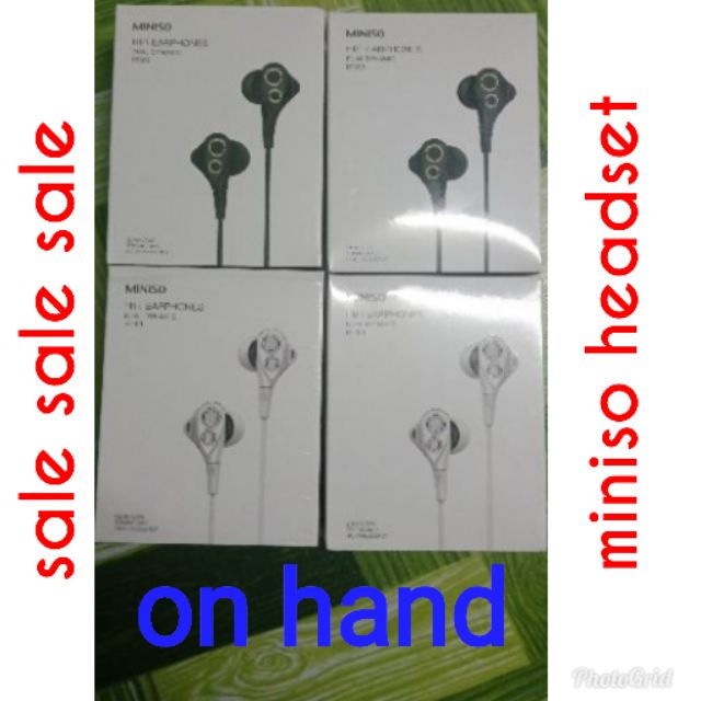 Original Miniso HIFI Earphone On-hand COD | Shopee Philippines