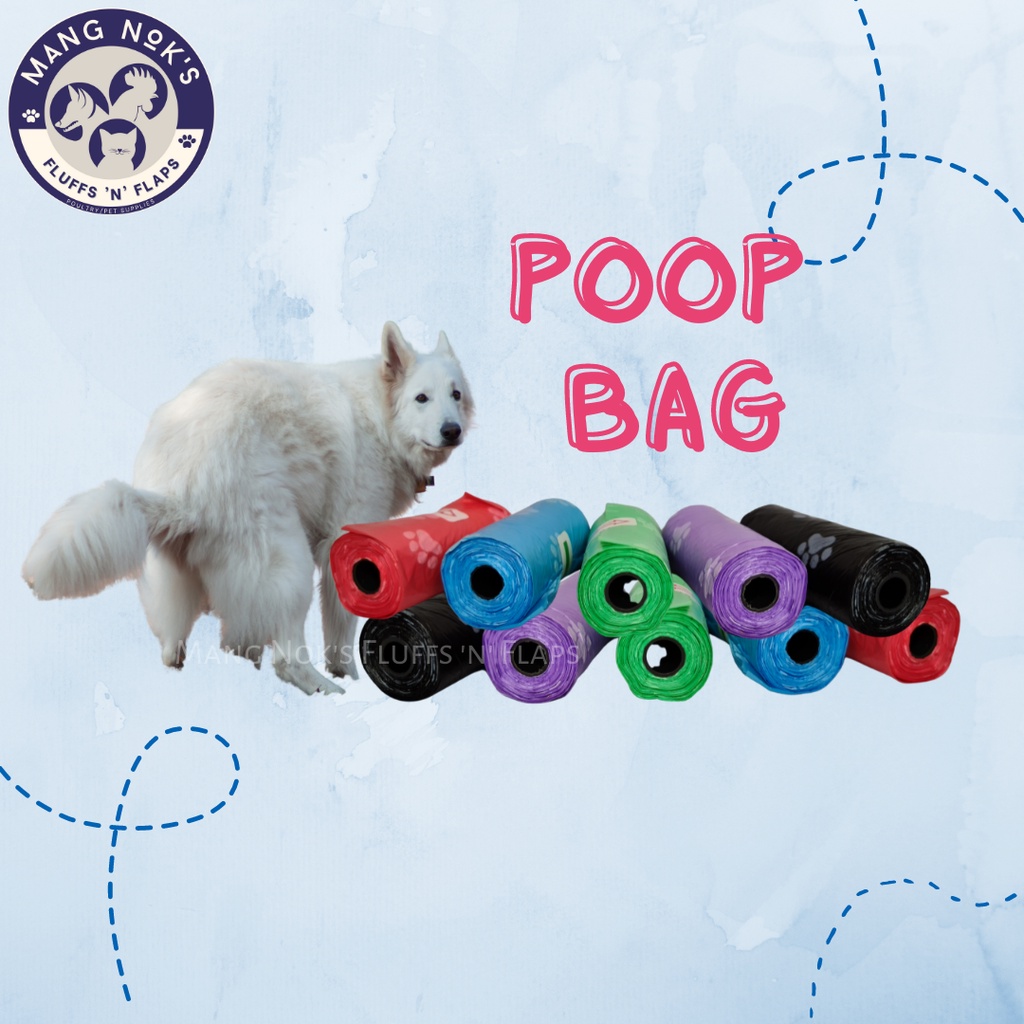 Poop Litter Bag for Poop Disposal of Pets Shopee Philippines