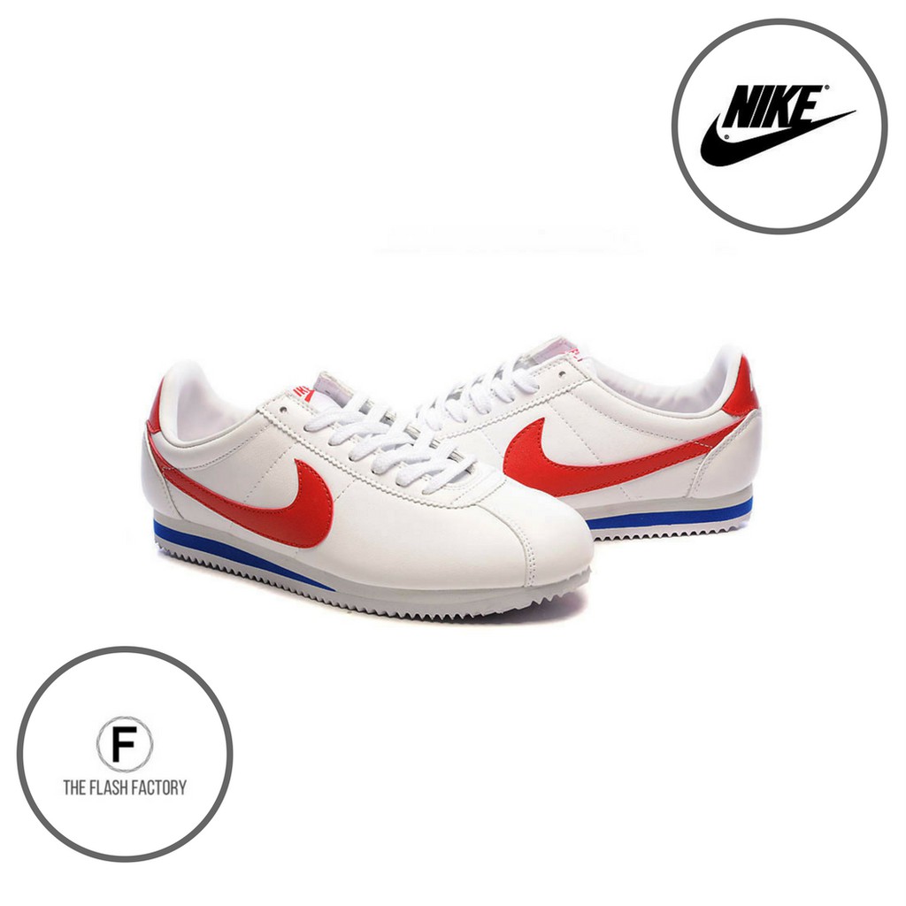 nike cortez red and blue womens