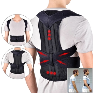 Adjustable Back Posture Corrector for Men and Women Lumbar Spine Support Steel Plate Humpback
