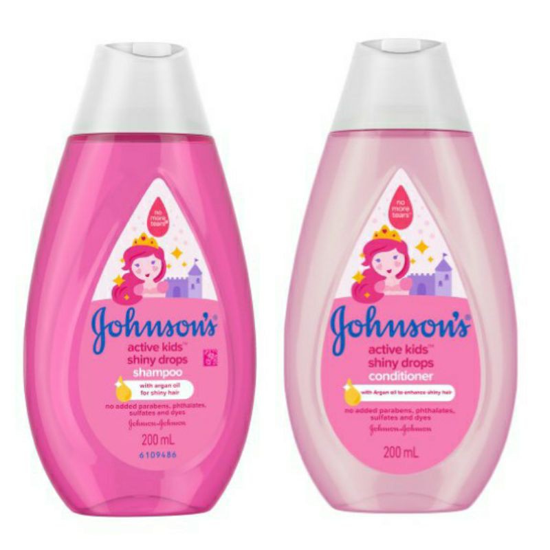 johnson shampoo pink
