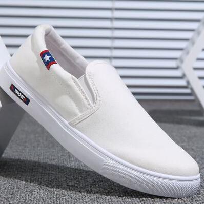 white canvas shoes without laces