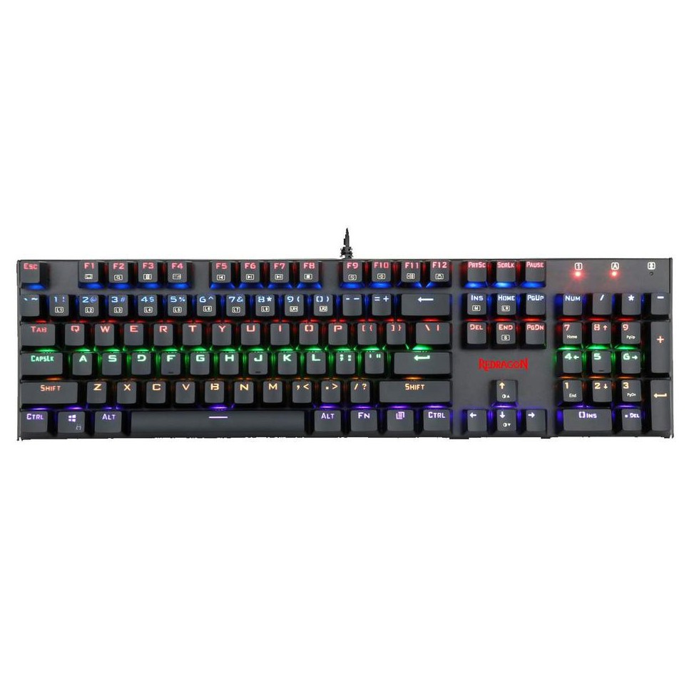 Redragon K565 Rudra Rainbow Backlit Mechanical Gaming Keyboard | Shopee ...