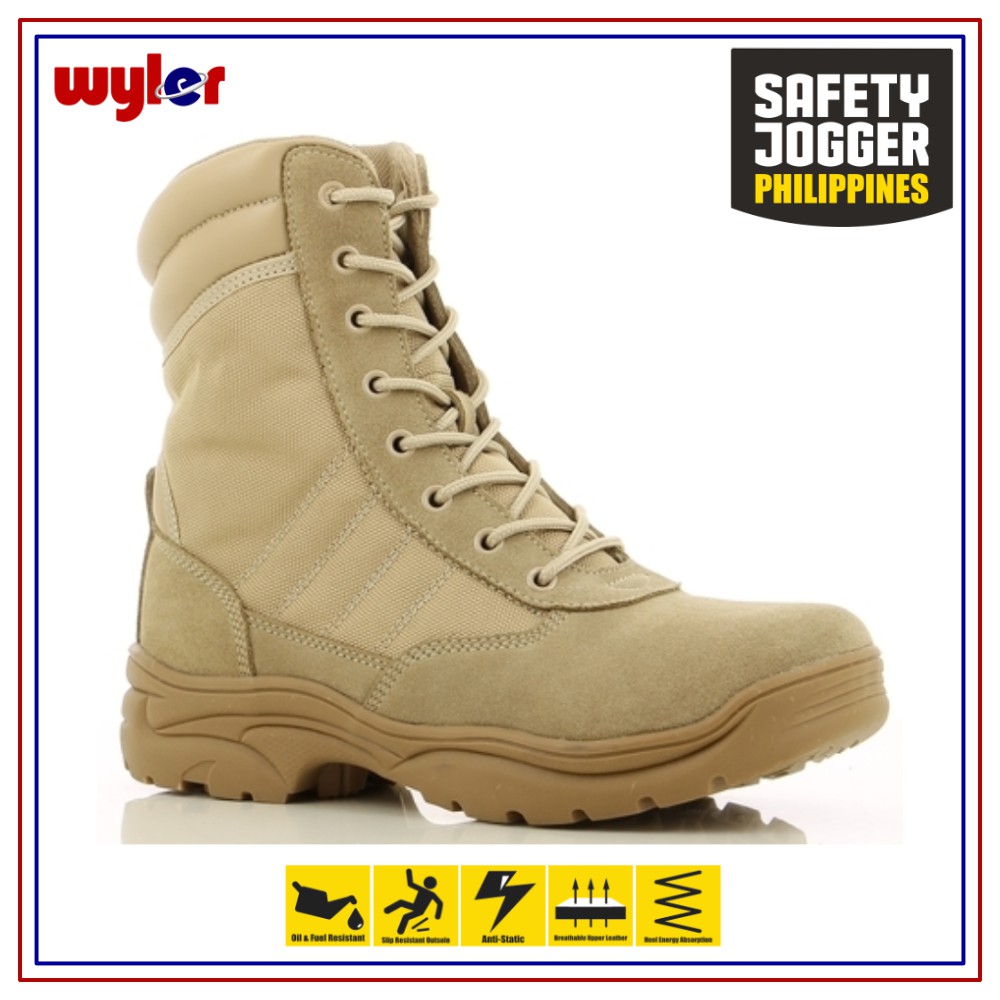 Safety Jogger DUNE Tactical Shoes High Cut Military Boots
