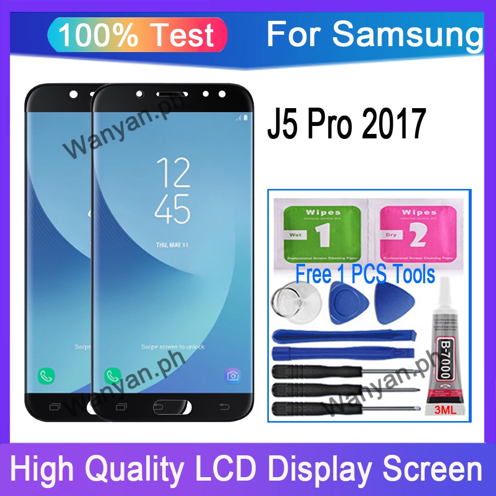 5 2 Inch Amoled Samsung Galaxy J5 Pro 17 J530 J530f J530fm Sm J530f J530g Ds Lcd Display Touch Screen Digitizer Assembly For Samsung J5 17 Lcd Replacement Shopee Philippines