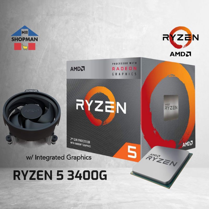 予約 未使用 扱いやすい Amd Ryzen 5 3400g With Radeon Vega Graphics | Free